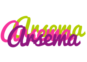 Arsema flowers logo