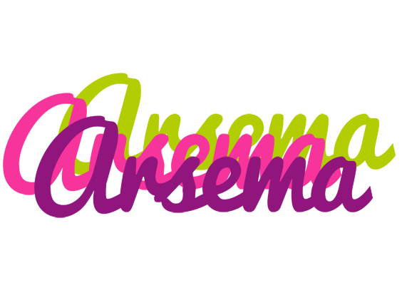Arsema flowers logo