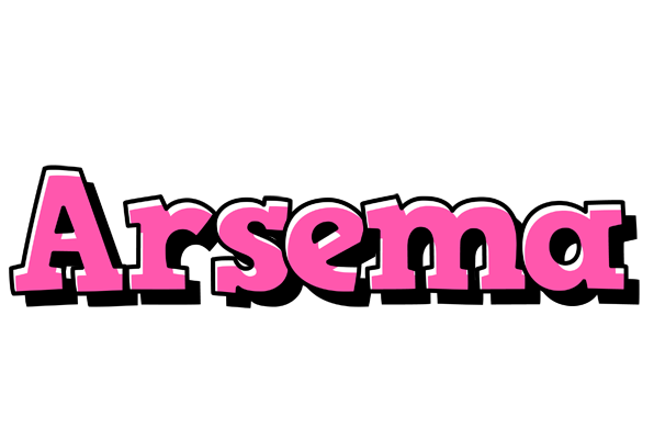 Arsema girlish logo