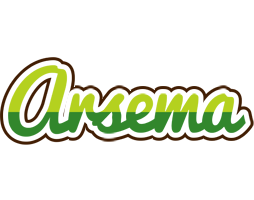 Arsema golfing logo