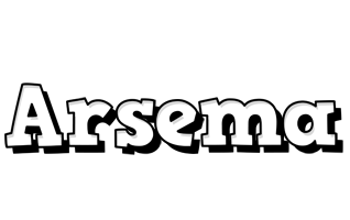 Arsema snowing logo