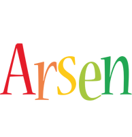 Arsen birthday logo