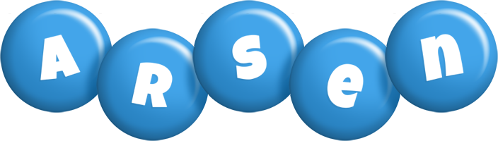 Arsen candy-blue logo