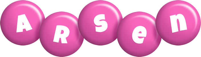 Arsen candy-pink logo