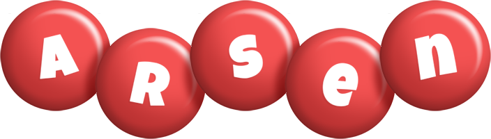 Arsen candy-red logo