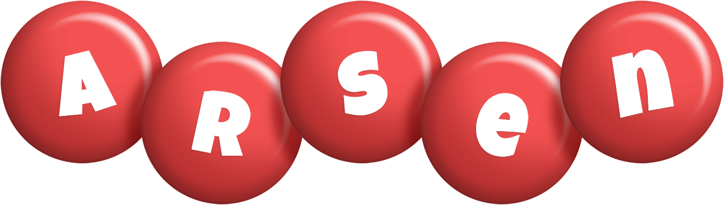 Arsen candy-red logo