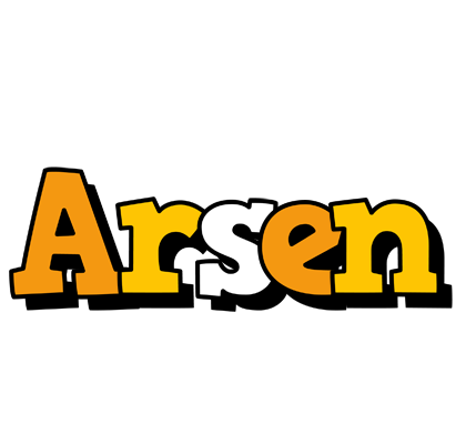 Arsen cartoon logo