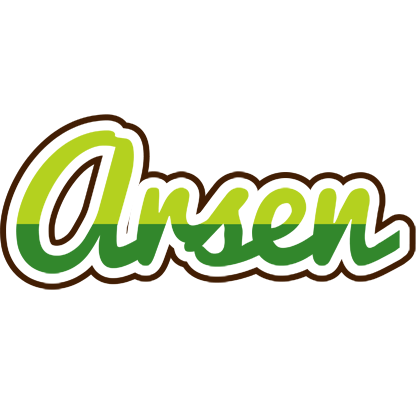 Arsen golfing logo