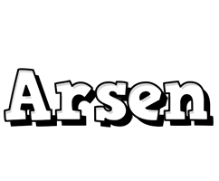 Arsen snowing logo