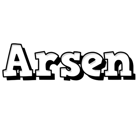 Arsen snowing logo