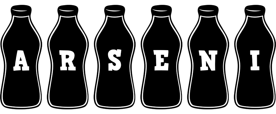 Arseni bottle logo