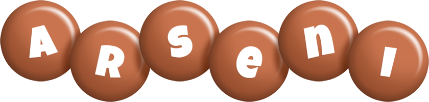 Arseni candy-brown logo