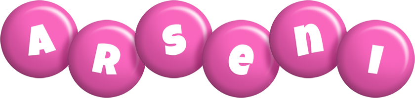 Arseni candy-pink logo