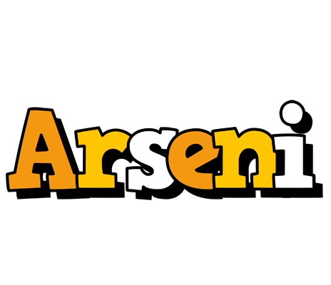 Arseni cartoon logo
