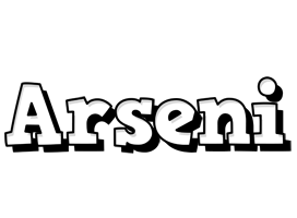 Arseni snowing logo