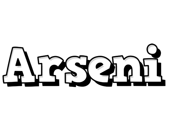 Arseni snowing logo