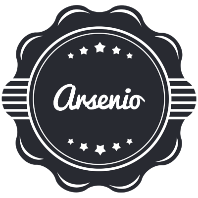 Arsenio badge logo