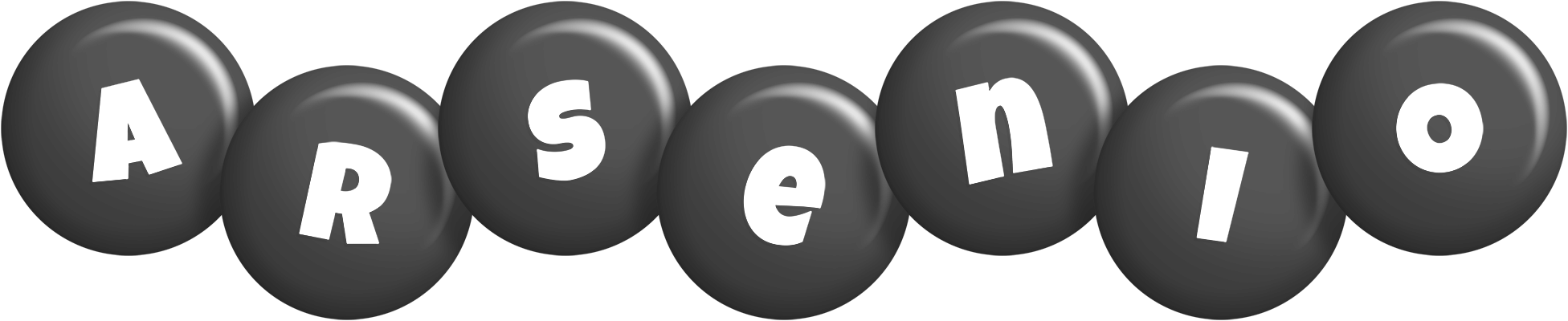 Arsenio candy-black logo