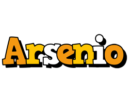 Arsenio cartoon logo