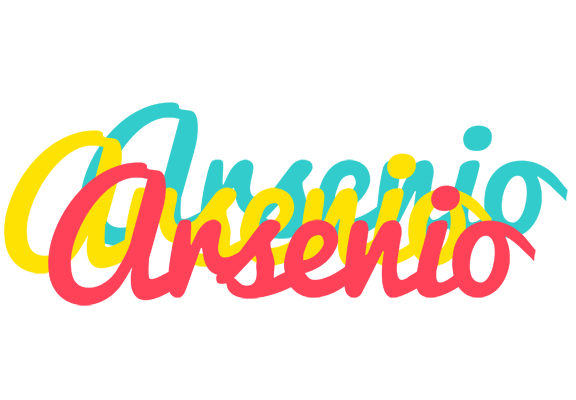 Arsenio disco logo