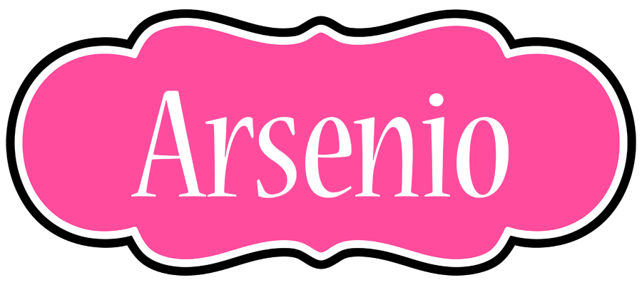 Arsenio invitation logo