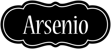 Arsenio welcome logo