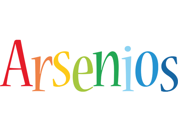 Arsenios birthday logo