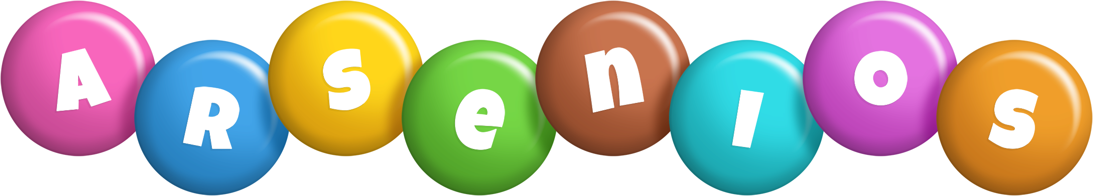 Arsenios candy logo