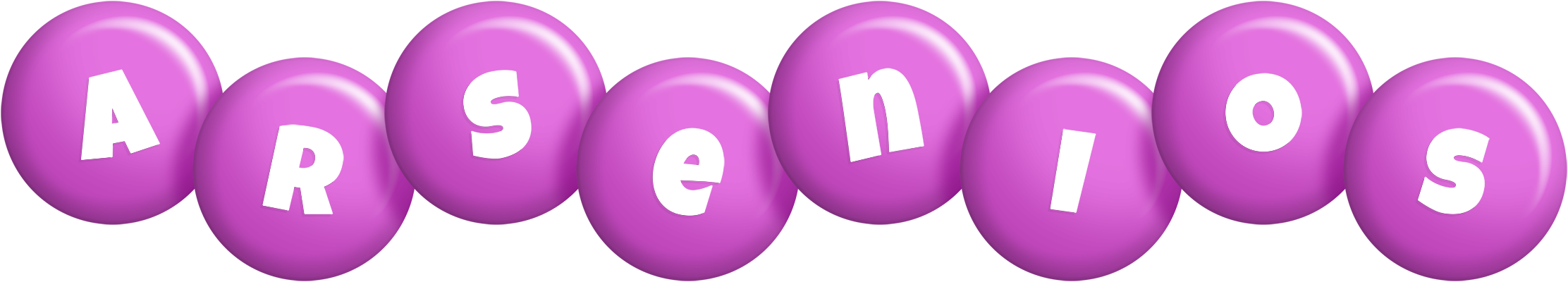Arsenios candy-purple logo