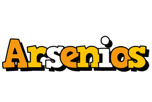 Arsenios cartoon logo