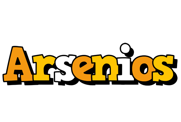 Arsenios cartoon logo