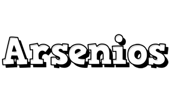 Arsenios snowing logo