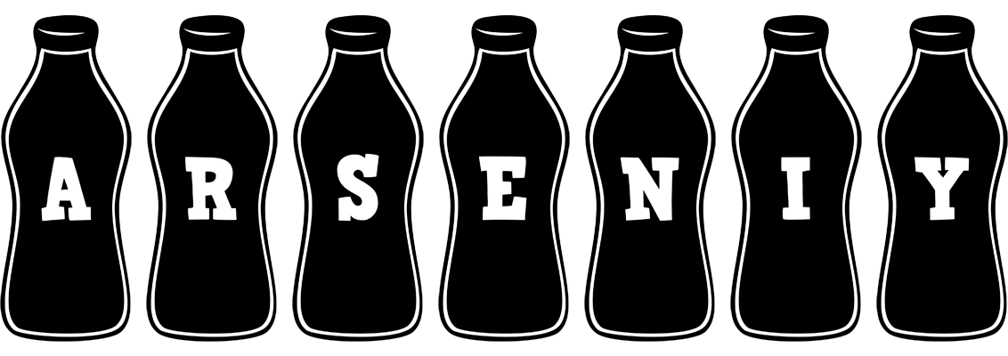 Arseniy bottle logo