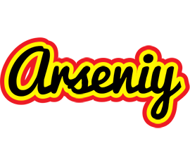 Arseniy flaming logo