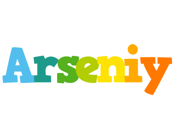 Arseniy rainbows logo