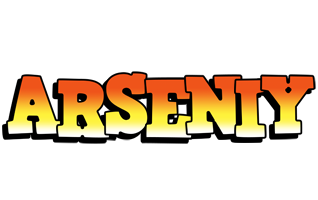 Arseniy sunset logo