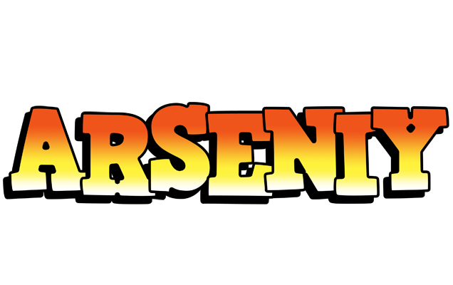 Arseniy sunset logo