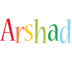 Arshad birthday logo