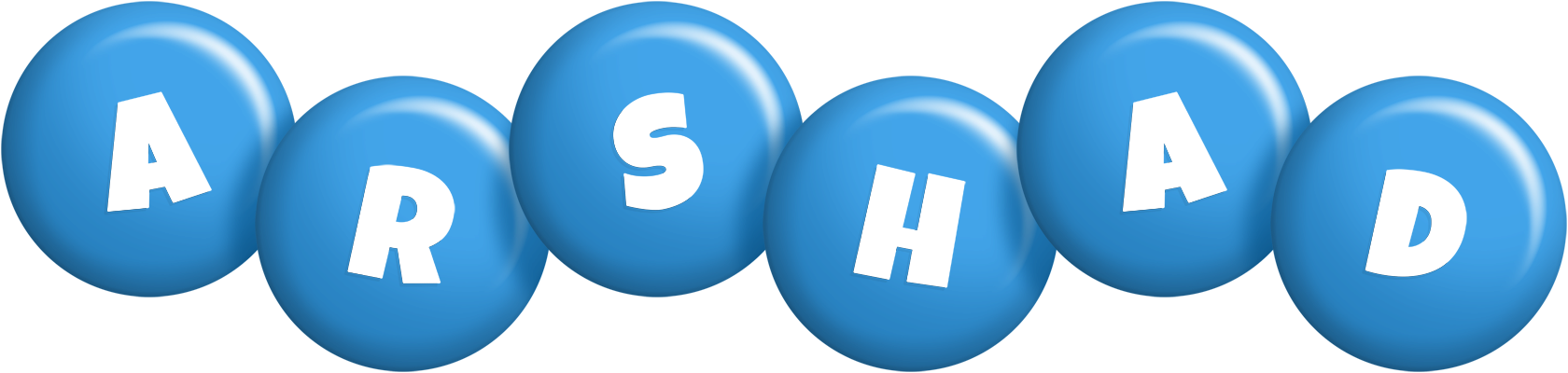 Arshad candy-blue logo