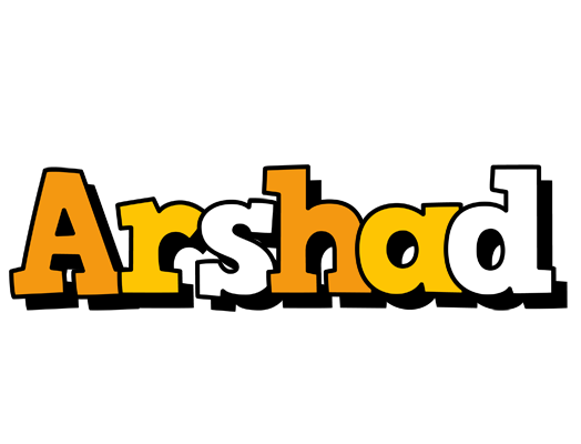 Arshad cartoon logo