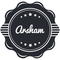 Arsham badge logo