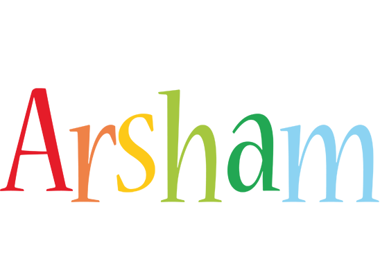 Arsham birthday logo