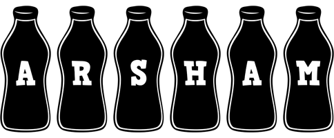 Arsham bottle logo