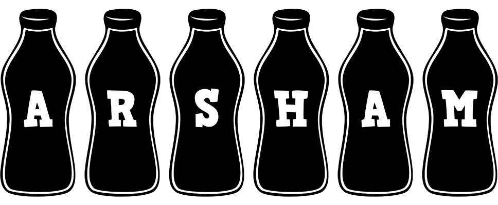 Arsham bottle logo