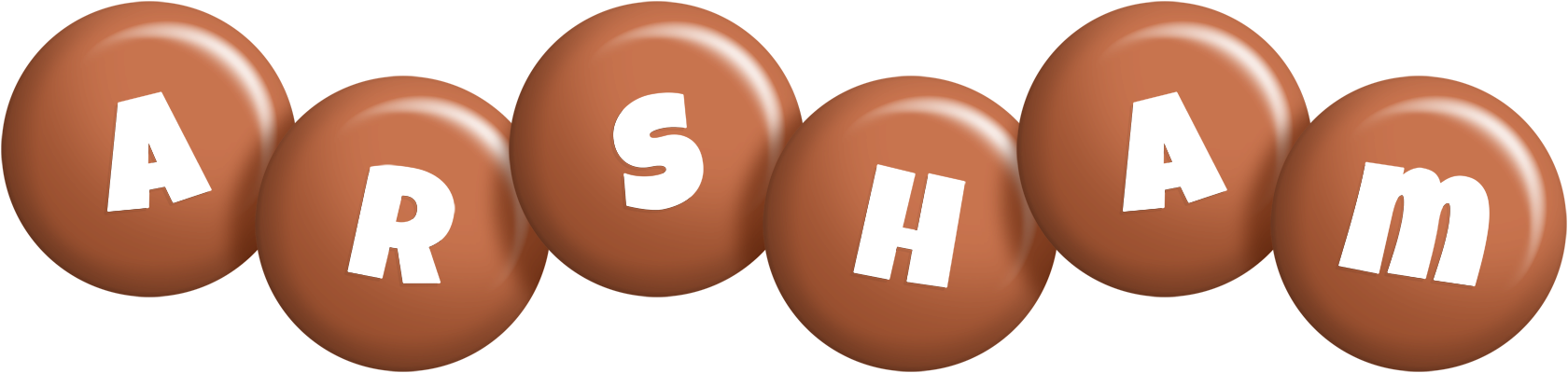 Arsham candy-brown logo