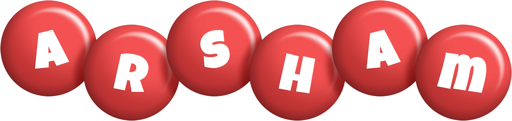 Arsham candy-red logo