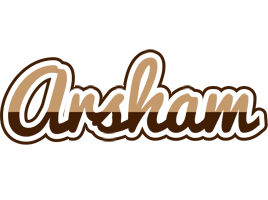 Arsham exclusive logo