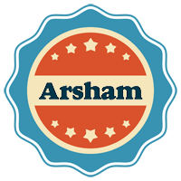 Arsham labels logo