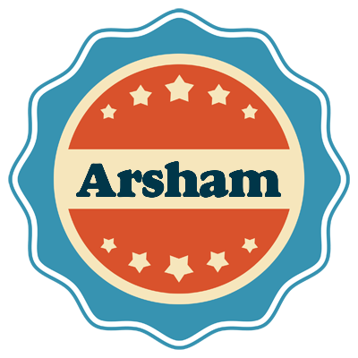 Arsham labels logo