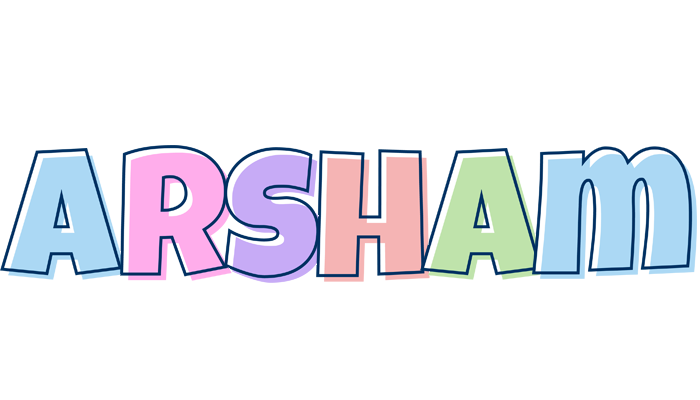 Arsham pastel logo